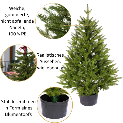 Details zum Premium-Kunstweihnachtsbaum Aspen