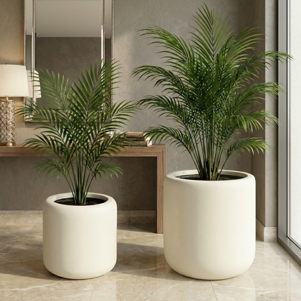 Ambiente-Set mittel und groß, cremefarben