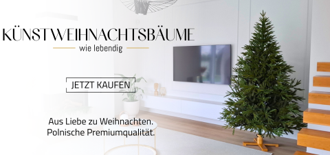 KÜNSTLICHE WEIHNACHTSBÄUME