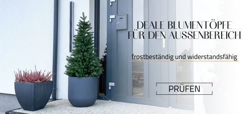 Frostbeständige Pflanzkübel