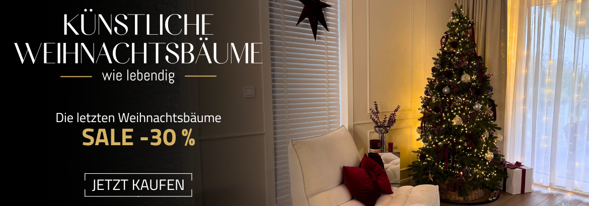 KÜNSTLICHE WEIHNACHTSBÄUME