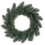 Vánoční věnec z PVC jehličí 45 cm