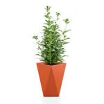 Vaso großer Gartentopf 60 cm ohne Boden, orange