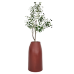 Hoher Blumentopf Epoko, H 70 x 38 cm, ziegelrot