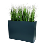 Longus rechteckiger Fiberglas-Topf H 60 x 55 x 28 cm, anthrazit matt