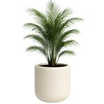 Runder Blumentopf Ambiente, H 60 x 48 cm, mit Einsatz, creme
