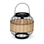 Solarlampe Lumen boho H 25x25cm schwarz