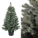 Künstlicher Weihnachtsbaum im Topf Fichte Royal 110 cm LIMITIERTE AUFLAGE 100% PE