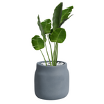 Boge Terrassenblumentopf, H 48 x 46 cm, grau