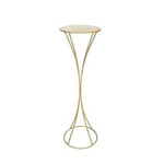 Blumenstaender im Glamour-Stil Luxo 70 cm, golden